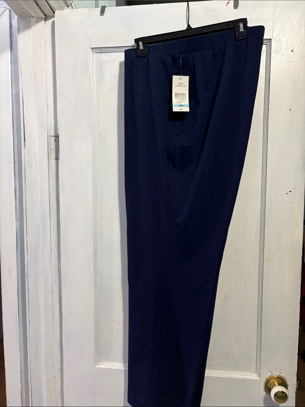 Alia Blue Classic Pants with Branded Tag